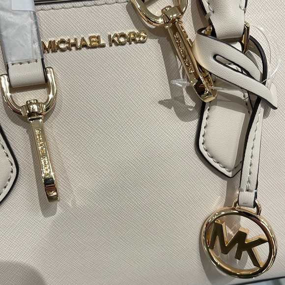 Michael Kors Sheila Sm Center Zip Satchel Shoulder Crossbody Bag Non Leather - Picture 2 of 16